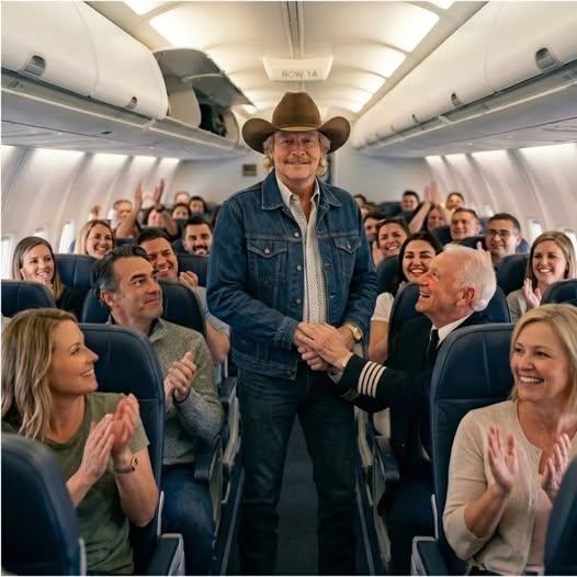 BREAKING NEWS: At 35,000 Feet, Alan Jackson Turns an Ordinary Flight Into an Extraordinary Act of Humanity