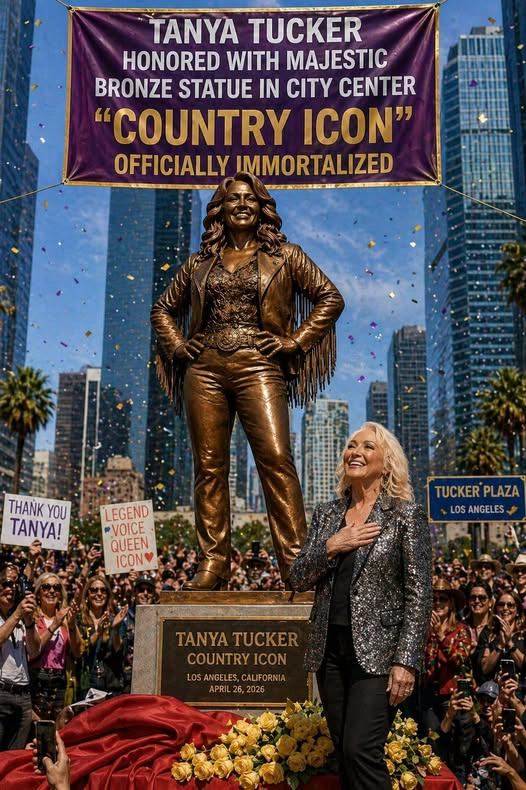 A LEGACY CAST IN BRONZE: Tanya Tucker Honored in a Tribute That Celebrates a Lifetime of Impact