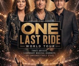GOOD NEWS: “ONE LAST RIDE” World Tour Officially Announced — Gretchen Wilson, Keith Urban, and Blake Shelton Unite for a Once-in-a-Generation Music Event