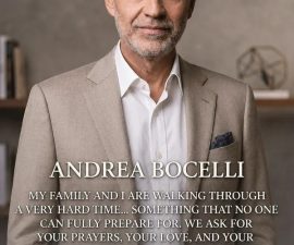 💔😢 A Heartbreaking Moment: Andrea Bocelli and Family Share Emotional News That Leaves the World in Silence