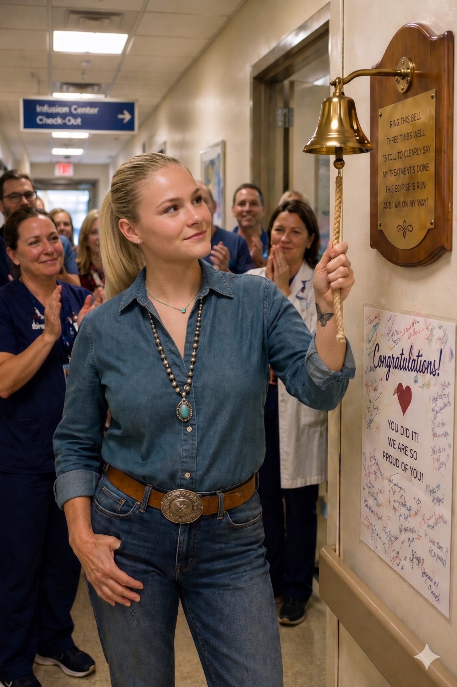 “The Moment That Bell Rang… I Knew I Had Just Stepped Back from the Edge Between Life and Death.” — Darci Lynne Leaves an Entire Hospital in Silence After a Quiet Six-Month Battle