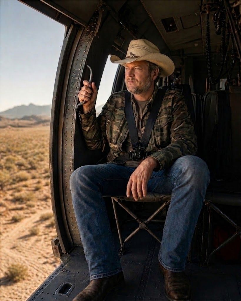 HOLLYWOOD CELEBRITIES TALK ABOUT SUPPORTING TROOPS. BLAKE SHELTON SHOWED UP WHERE IT ACTUALLY MATTERED…