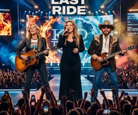 GOOD NEWS: “ONE LAST RIDE” World Tour Officially Announced — Kelly Clarkson, Sheryl Crow, and Hank Williams Jr. Unite for a Once-in-a-Generation Rock and Country Event