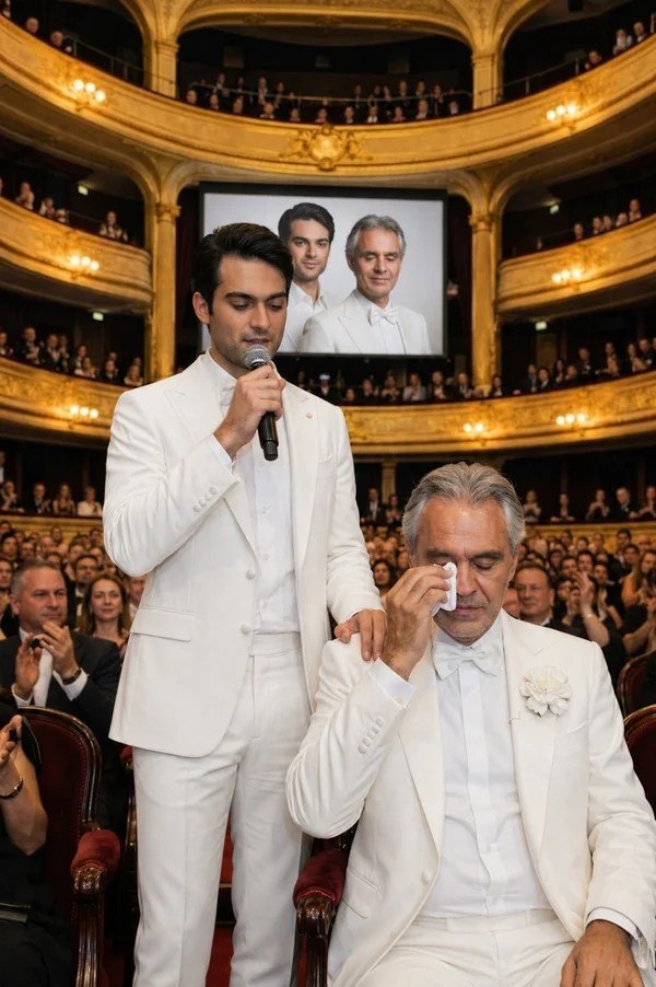 A SPECIAL MOMENT: When Matteo Bocelli Sang — and Andrea Bocelli Listened