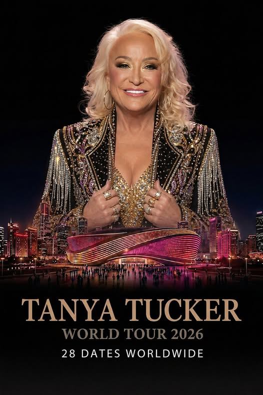 Tanya Tucker Ignites Global Excitement with 2026 World Tour Announcement — A Journey of Music, Memory, and Emotion