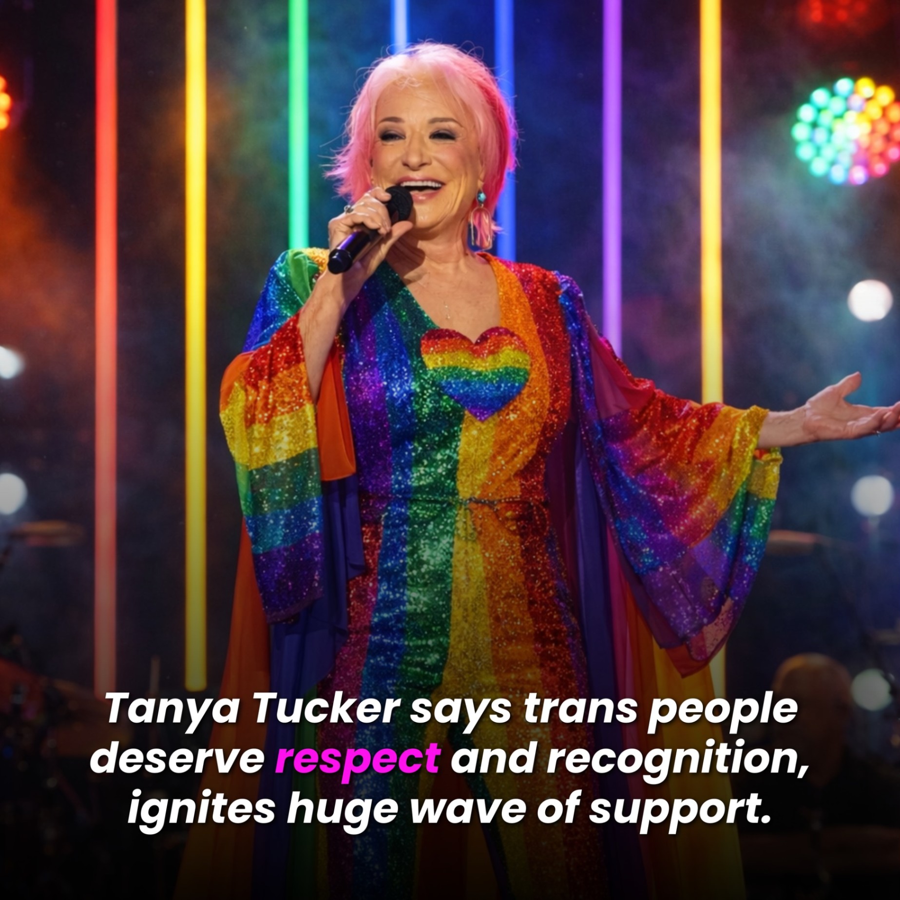A Voice That Goes Beyond the Music: Tanya Tucker and the Message of Visibility, Love, and True Allyship That Resonates Across Generations