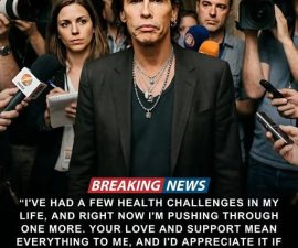 ✨ POSITIVE UPDATE FROM STEVEN TYLER — A Resilient Voice, A Grateful Message, and a Road Forward
