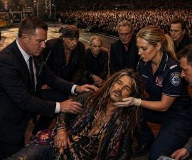 🚨 URGENT: Steven Tyler Collapses On Stage — Panic, Silence, And The Moment That Shook An Entire Arena
