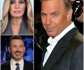 BREAKING — Kevin Costner Speaks Out as Viral Claims Swirl Around Jimmy Kimmel Live!, ABC, and Melania Trump