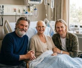 JUST IN: Kurt Russell and Wyatt Russell Stand Beside Goldie Hawn — A Story of Family, Strength, and Quiet Support