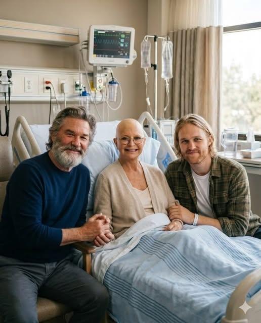 JUST IN: Kurt Russell and Wyatt Russell Stand Beside Goldie Hawn — A Story of Family, Strength, and Quiet Support