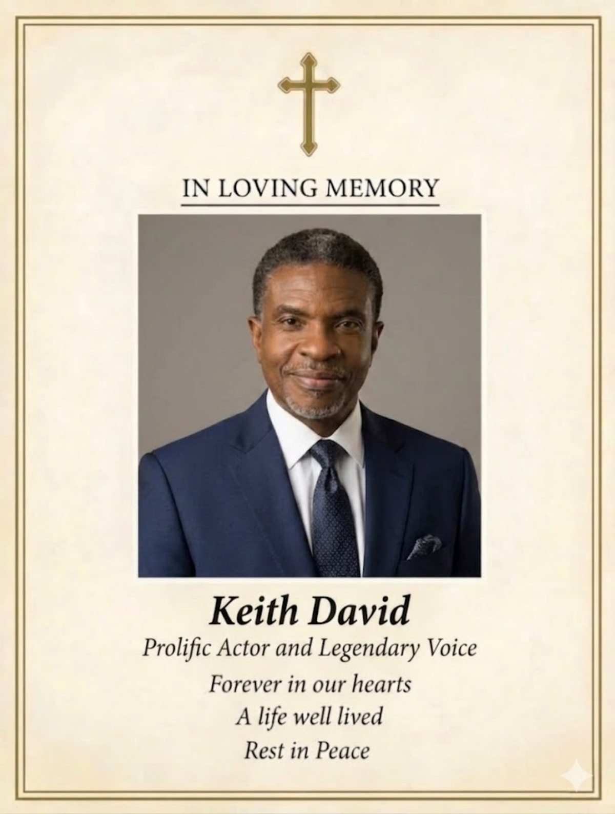 Viral Shock or False Alarm? The Rumor About Keith David’s “Passing” Sparks Global Reaction—and Raises Bigger Questions About Truth in the Digital Age