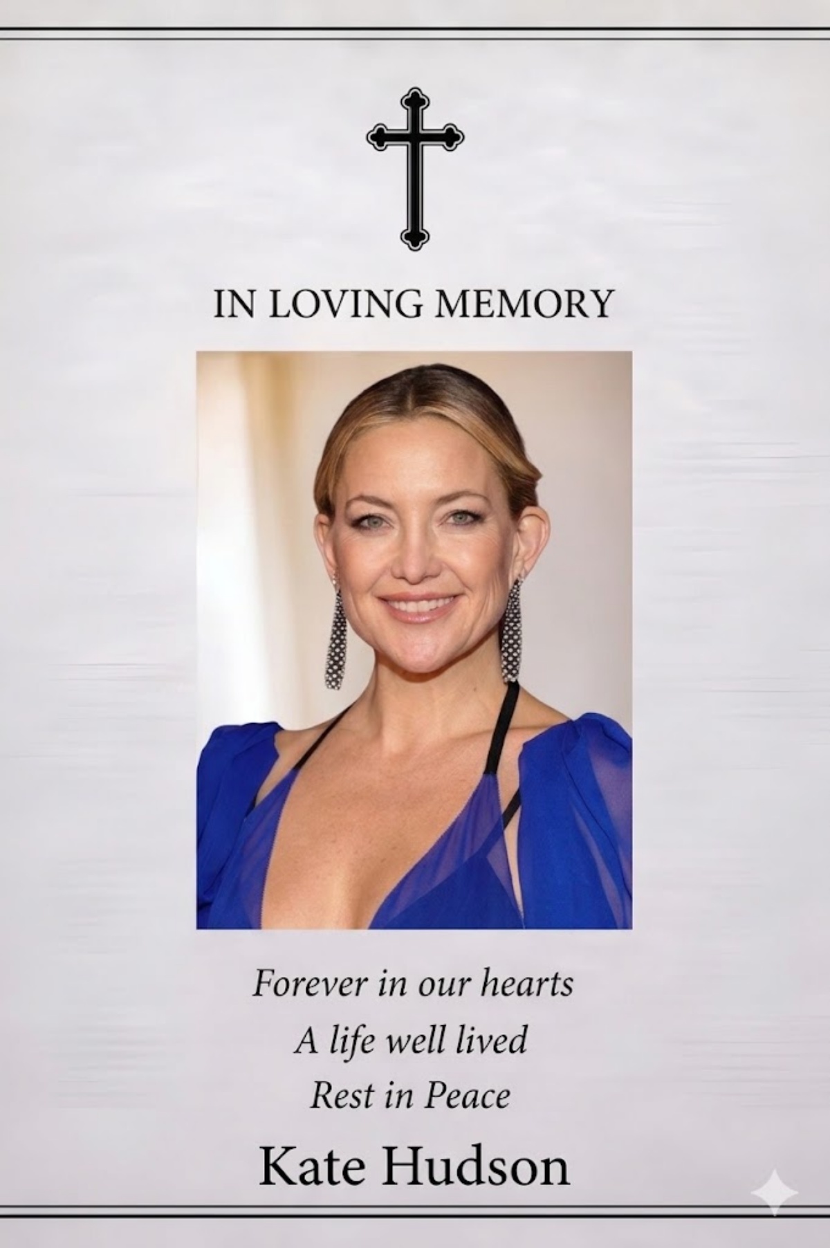 Viral Heartbreak or Harmful Hoax? The False Report About Kate Hudson’s “Death” Sparks Global Emotion—and a Wake-Up Call About Digital Truth