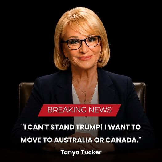 “I Can’t Stand This Climate Anymore…” — Tanya Tucker Opens Up About Leaving the U.S., and Why Her Words Are Resonating Far Beyond Music