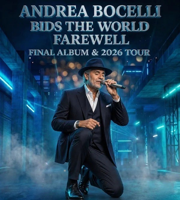 🚨 BREAKING: Andrea Bocelli Announces Final World Tour — A Farewell That Will Echo Across the World