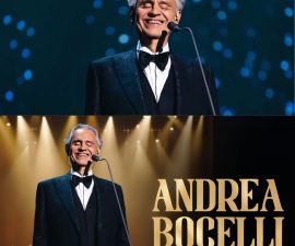 ✨ Andrea Bocelli Announces 2026 World Tour — A Global Journey of Music, Emotion, and Timeless Artistry