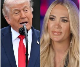 LAST NIGHT: Donald Trump Targets Carrie Underwood — But the Backlash Turns Into a Lesson No One Saw Coming