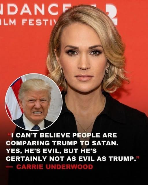 🚨 SHOCKING WORDS… OR A VIRAL MISUNDERSTANDING? The Truth Behind the Carrie Underwood and Donald Trump Frenzy