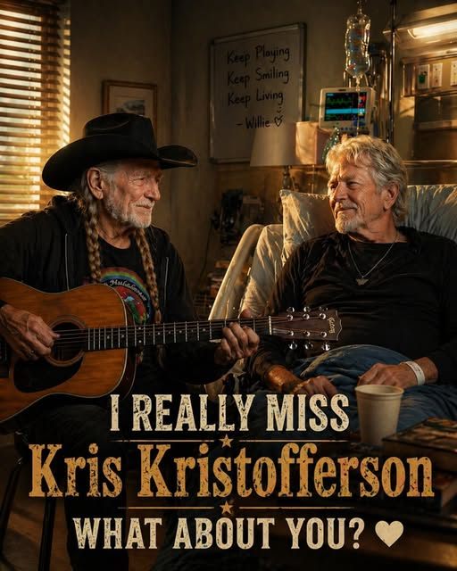 A Moment Beyond the Music: Kris Kristofferson and Willie Nelson Share Something the Crowd Could Only Feel