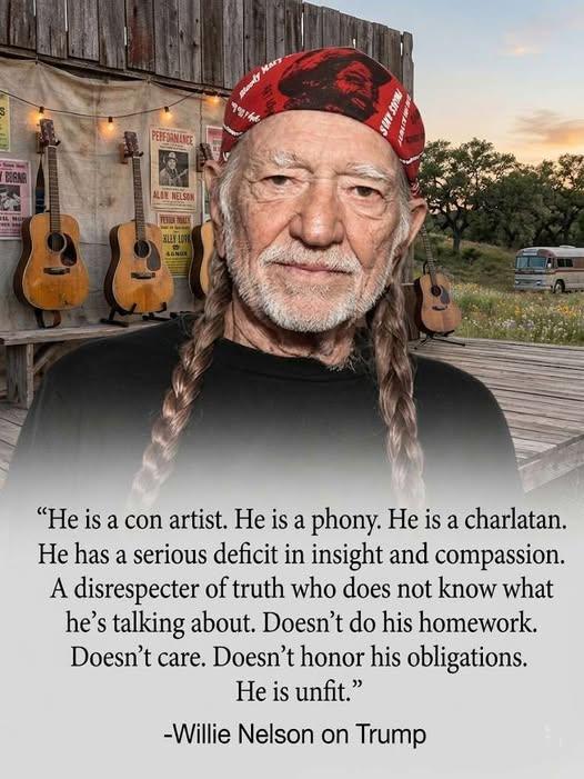 UNVERIFIED VIRAL QUOTE EXPLODES ONLINE: Did Willie Nelson Really Say This About Trump?