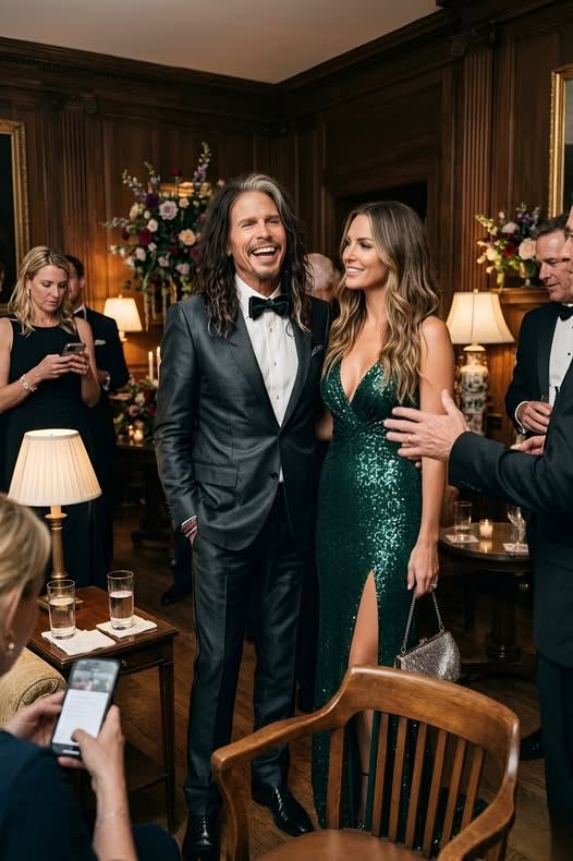 “When Timeless Rock Meets Real Love”: The Moment Between Steven Tyler and Aimee Preston That Feels Effortlessly Genuine