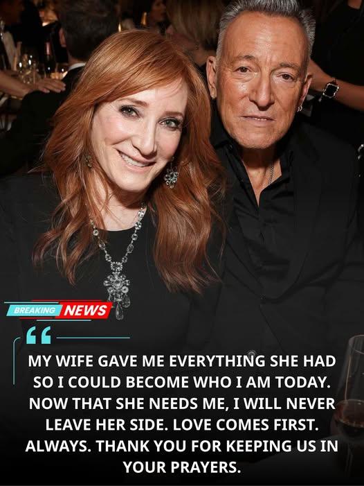 INTIMATE MOMENT: Bruce Springsteen Opens Up About Patti Scialfa in a Rare, Unfiltered Reflection