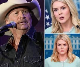 “He’s Just an Outdated Singer.” — A Viral Exchange Between Alan Jackson and Karoline Leavitt Sparks Debate About Relevance, Voice, and Who Gets to Be Heard