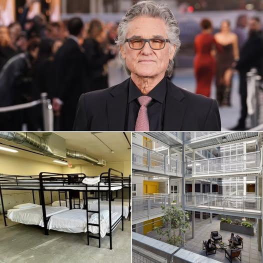 KURT RUSSELL OPENS A FULLY FREE HOSPITAL FOR THE HOMELESS — “THIS IS THE LEGACY WE CHOOSE TO LEAVE.”
