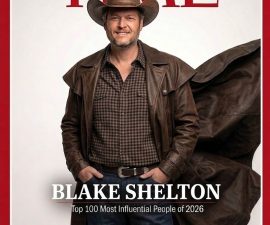 🔥 Blake Shelton Named Among TIME’s 100 Most Influential People of 2026: A Quiet Power That Speaks Volumes