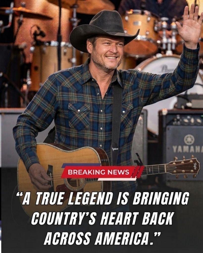 BLAKE SHELTON EXPANDS LIVE TOUR WITH NEW U.S. DATES AMID SURGING DEMAND