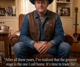 💔 Blake Shelton Announces a Major Step Back at 49: The Quiet Closing of a Defining Chapter