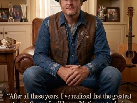 💔 Blake Shelton Announces a Major Step Back at 49: The Quiet Closing of a Defining Chapter