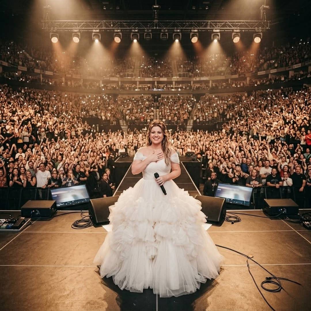SHE COULDN’T FINISH THE SONG — SO 20,000 VOICES DID IT FOR HER