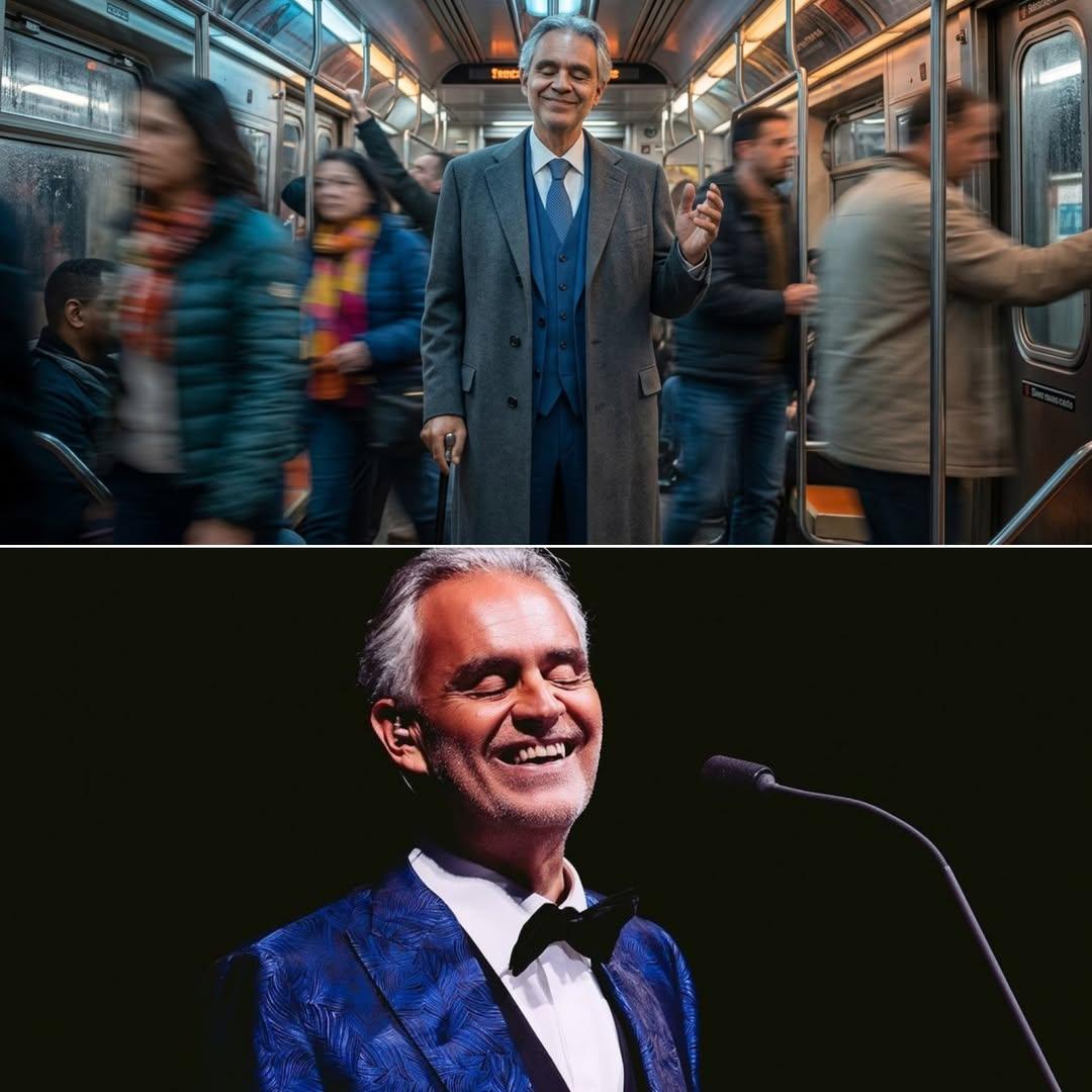 🚇🎶 The Maestro in the Metro: Why Andrea Bocelli Stood Alone in the Dark