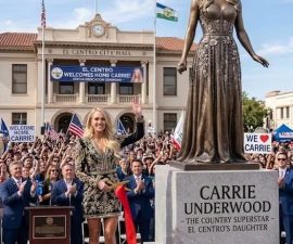 IN TEARS AND OVERWHELMING PRIDE, Carrie Underwood RETURNS TO HER HUMBLE HOMETOWN TO UNVEIL A MAJESTIC STATUE — HONORING HER LEGENDARY JOURNEY AND TIMELESS LEGACY AS A COUNTRY MUSIC ICON