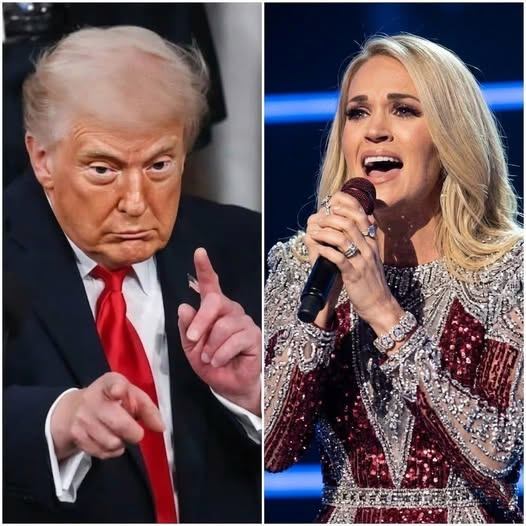 LAST NIGHT: Donald Trump Attacks Carrie Underwood — and Gets a Brutal “Lesson” He Won’t Forget