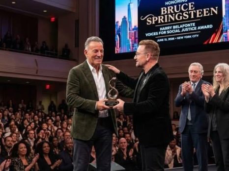 “HONORING THE BOSS” — Bruce Springsteen Set to Be Recognized at the Tribeca Festival for His Social Justice Impact