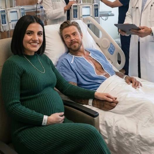 “15 MINUTES AGO!” — The Viral Claim About Derek Hough in a Hospital Bed, and What’s Actually Real