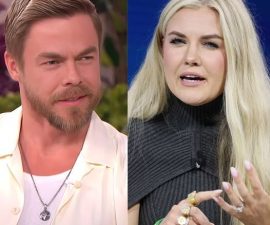 “STEP ASIDE?” — The Viral Clash Between Derek Hough and the Mysterious Critic That Sparked a Digital Firestorm