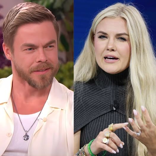 “STEP ASIDE?” — The Viral Clash Between Derek Hough and the Mysterious Critic That Sparked a Digital Firestorm