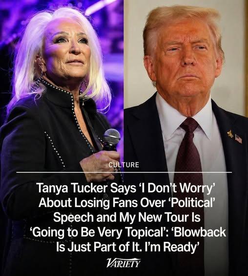 Outspoken and Unfiltered: Tanya Tucker Sparks Debate with Bold Approach to Politics, Music, and Freedom of Expression