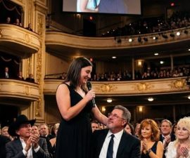A Quiet Moment No One Saw Coming — Vince Gill Watches as His Daughter Sings What Words Never Could