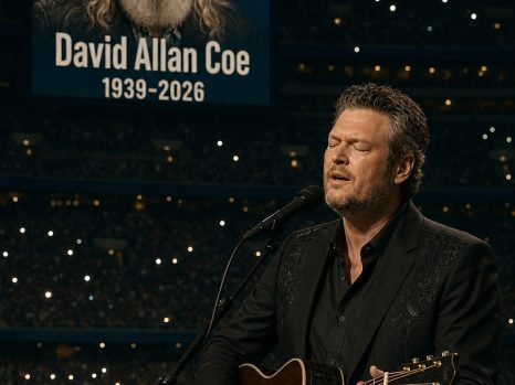 “THE ANGELS SING YOUR NAME” — BLAKE SHELTON’S TRIBUTE TO DAVID ALLAN COE AND THE ECHO OF AN OUTLAW LEGACY