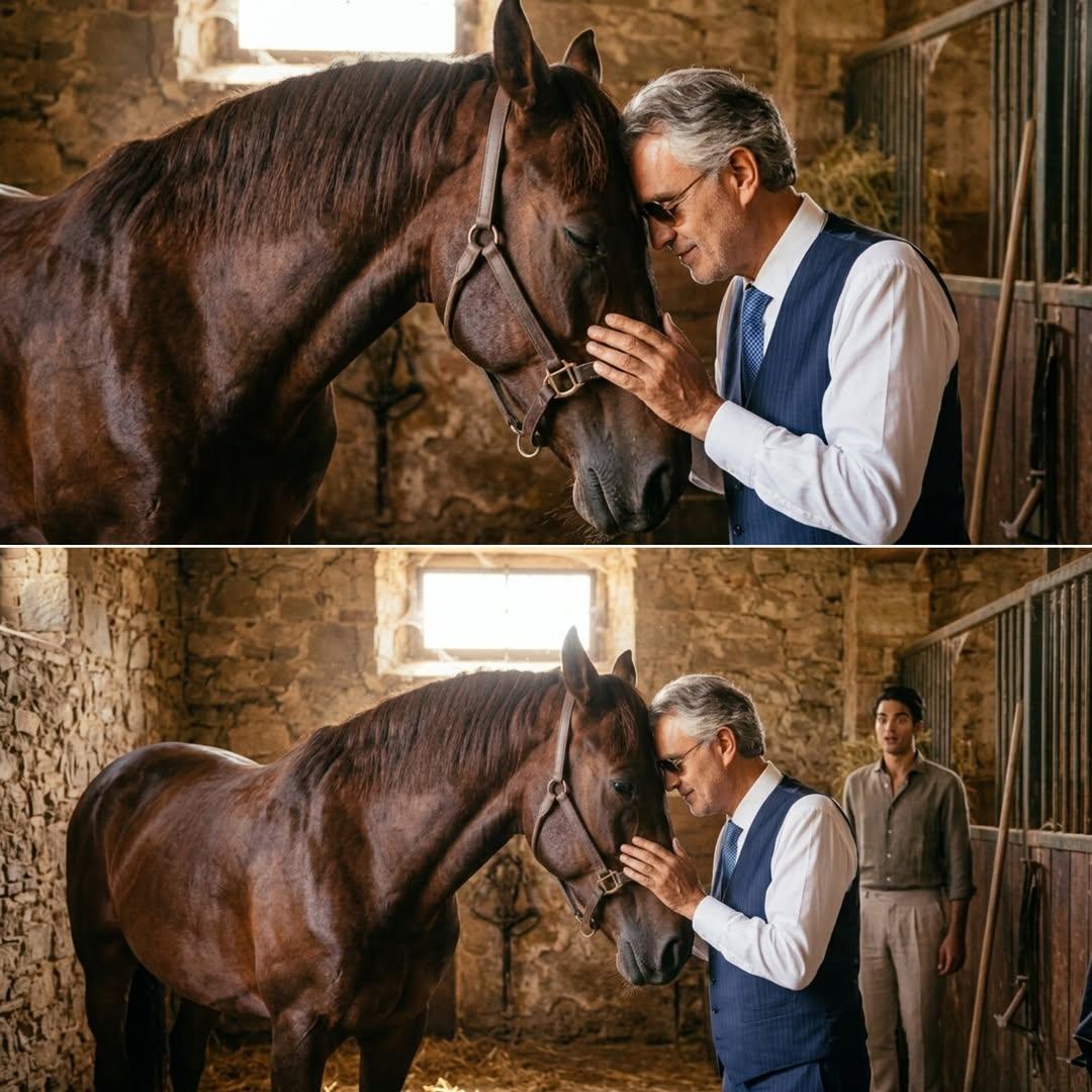 NO WHIPS, NO SHOUTING: The Quiet Miracle in Bocelli’s Stable
