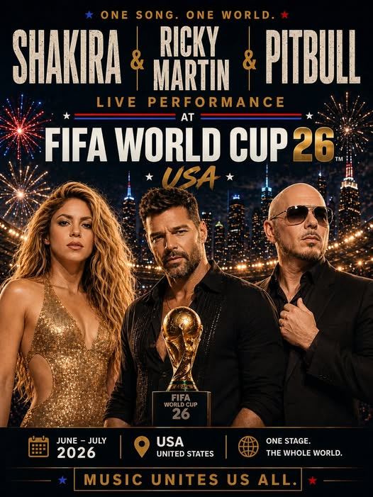 OFFICIAL: History in the Making — Latin Icons Set to Ignite the 2026 World Cup Opening Stage
