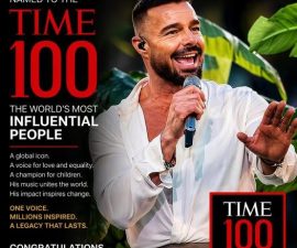 BREAKING NEWS: A Global Icon Recognized — Ricky Martin Named Among TIME’s 100 Most Influential