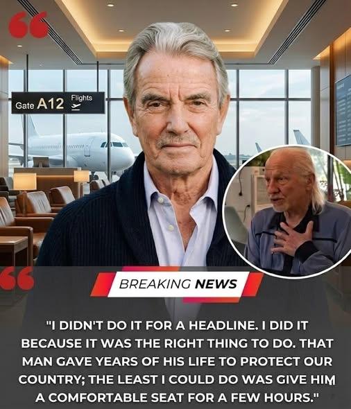 BREAKING NEWS: A Quiet Act at 30,000 Feet — The Moment Eric Braeden Reminded Everyone What Kindness Looks Like