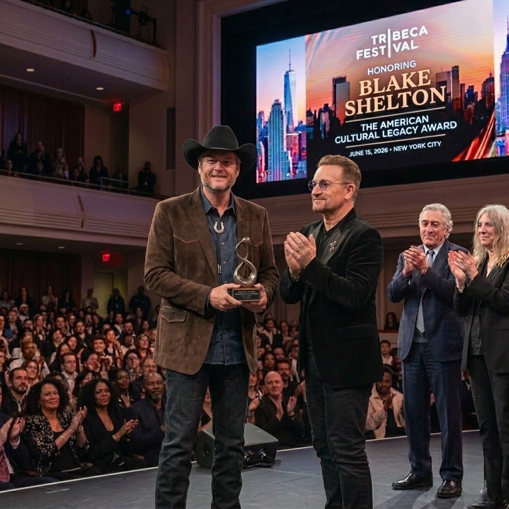 Blake Shelton to Be Honored for His Dedication to Social Causes at This Year’s Tribeca Festival