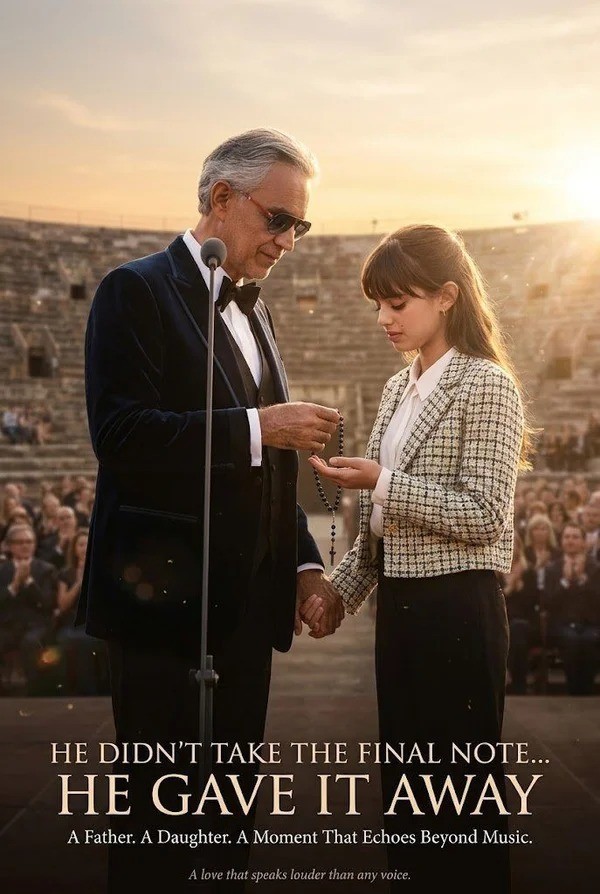 “HE DIDN’T TAKE THE FINAL NOTE… HE GAVE IT AWAY” — THE TUSCANY MOMENT THAT REDEFINED ANDREA BOCELLI’S STAGE