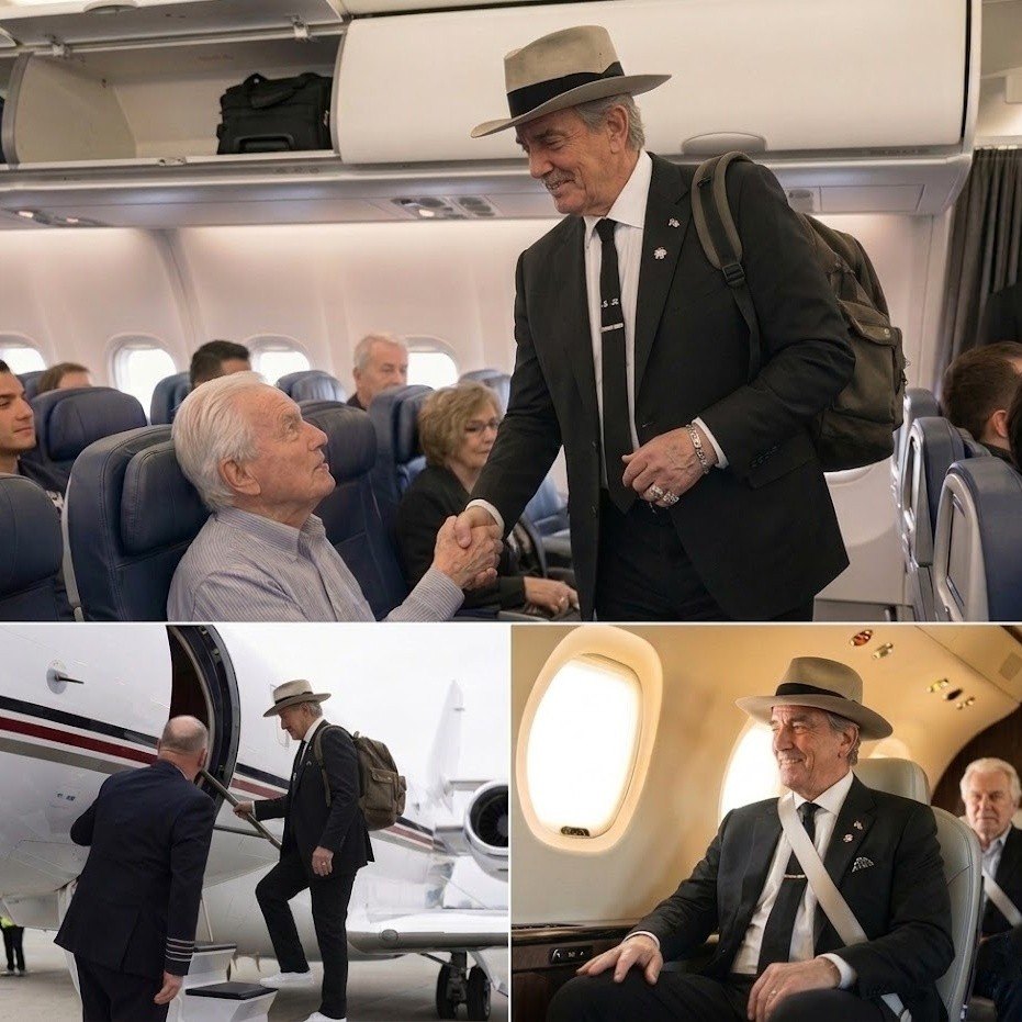 BREAKING NEWS: Eric Braeden’s Quiet Act of Kindness at 30,000 Feet Leaves Passengers Deeply Moved